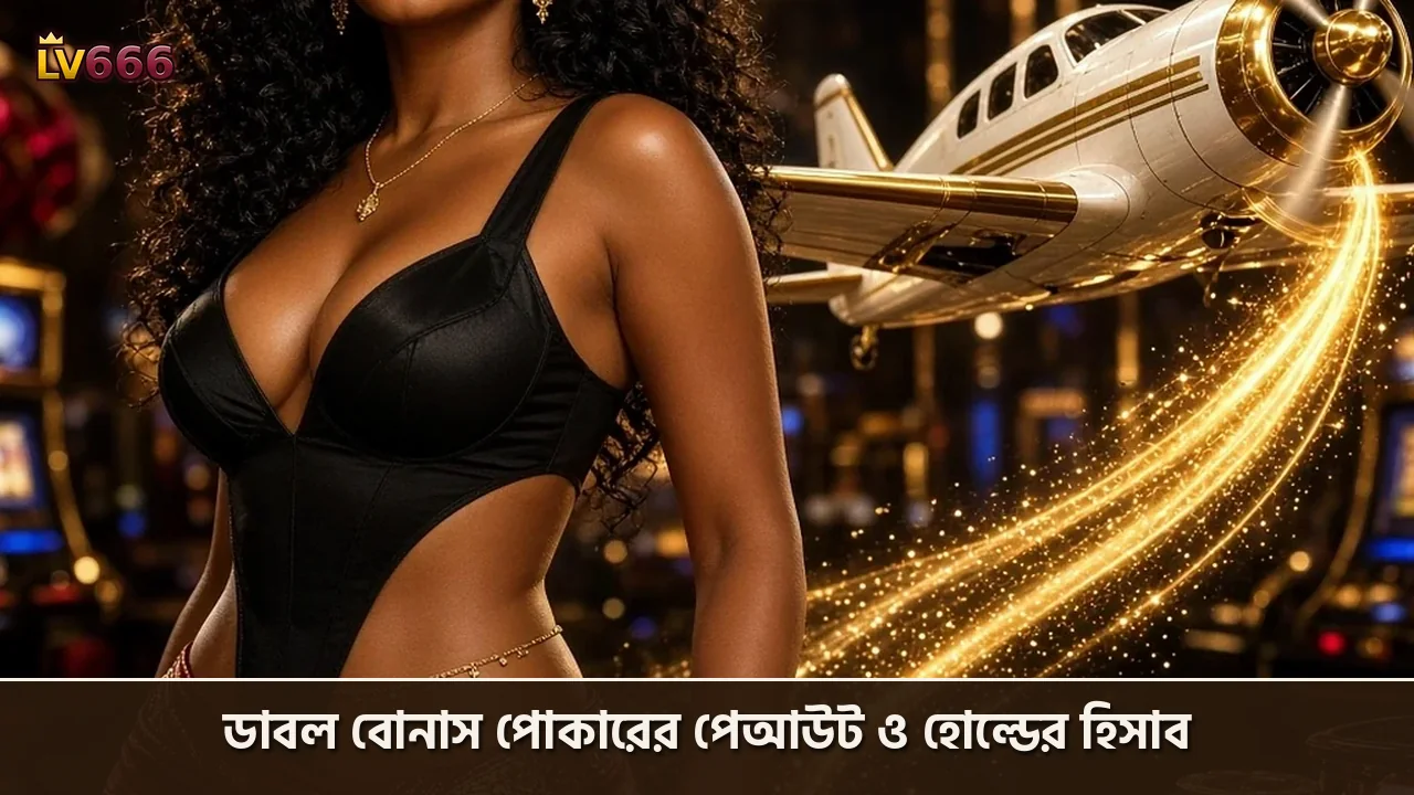 ডাবল বোনাস পোকারের পেআউট ও হোল্ডের হিসাব