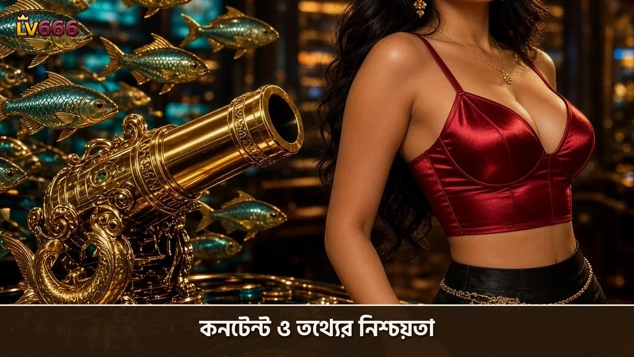 কনটেন্ট ও তথ্যের নিশ্চয়তা